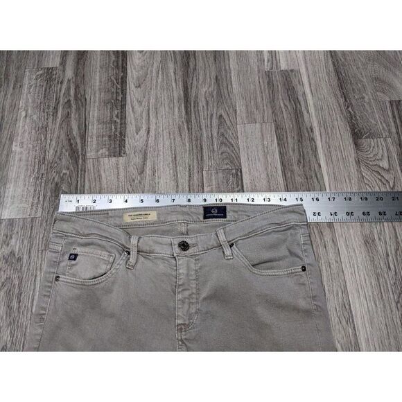 Adriano Goldschmied Womens Size 29 R Embroidered Ankle Grey Leggings Jeans - Picture 6 of 10